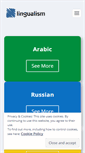Mobile Screenshot of lingualism.com